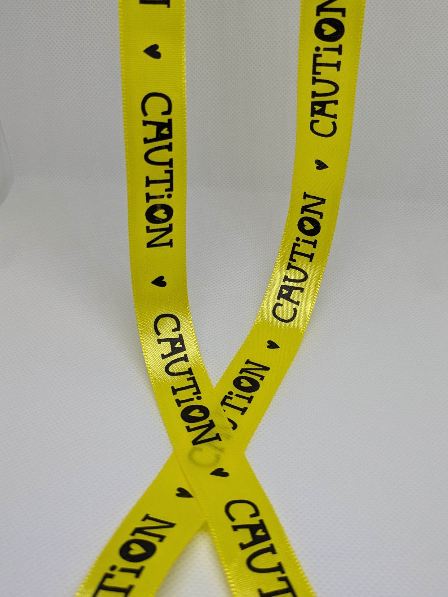 Caution. Ribbon