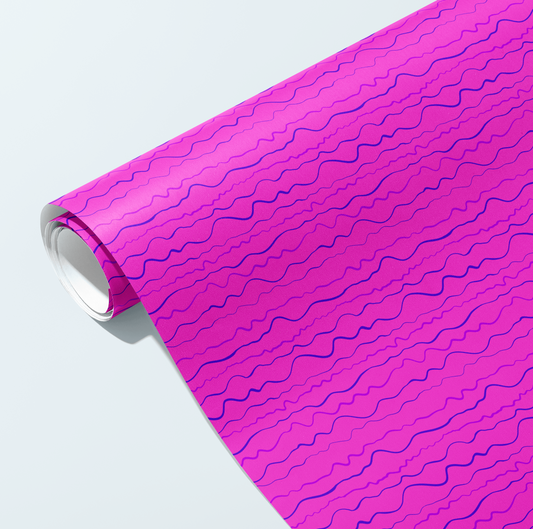 Wavy Embrace. Wrapping paper